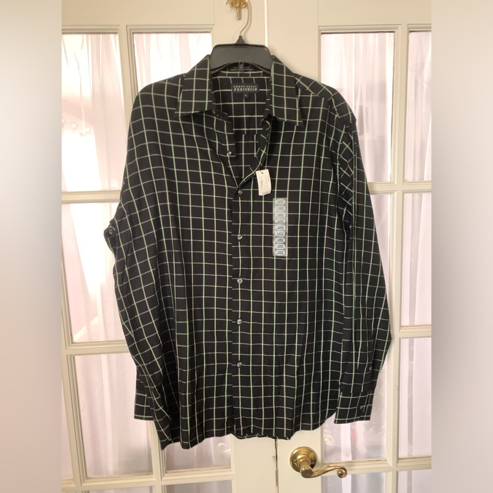 PERRY ELLIS PORTFOLIO MENS DRESS SHIRT.  NWT